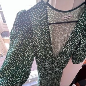 Reformation Dress ( Green )